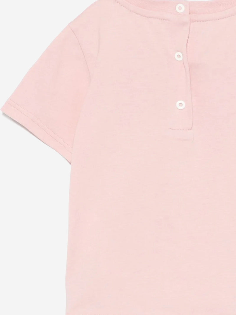 Baby Girls Logo T-Shirt in Pink