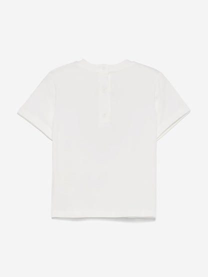 Baby Bear Logo T-Shirt in White