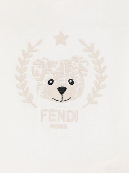 Baby Bear Logo T-Shirt in White