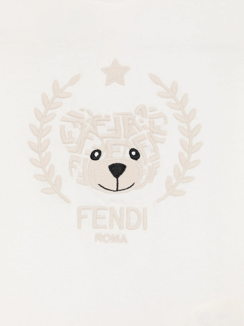Baby Bear Logo T-Shirt in White