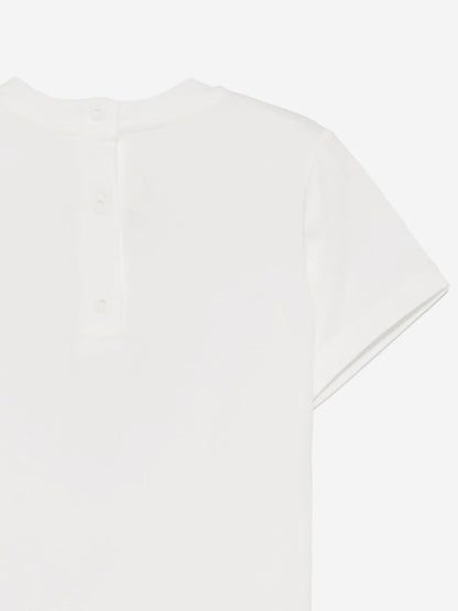 Baby Bear Logo T-Shirt in White