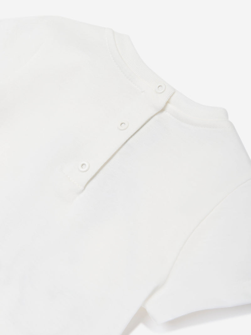Baby Animal Logo T-Shirt in White
