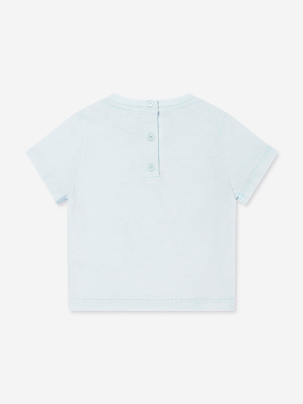 Baby Animal Logo T-Shirt in Blue