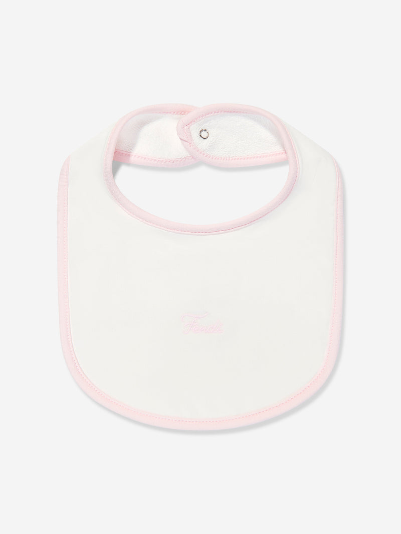 Baby Girls Logo Babygrow Set in Pink
