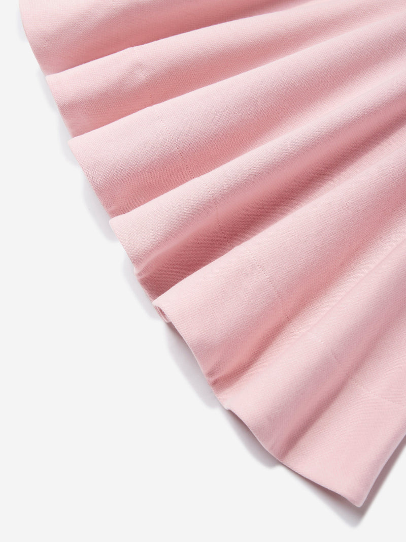 Girls Logo Polo Dress in Pink