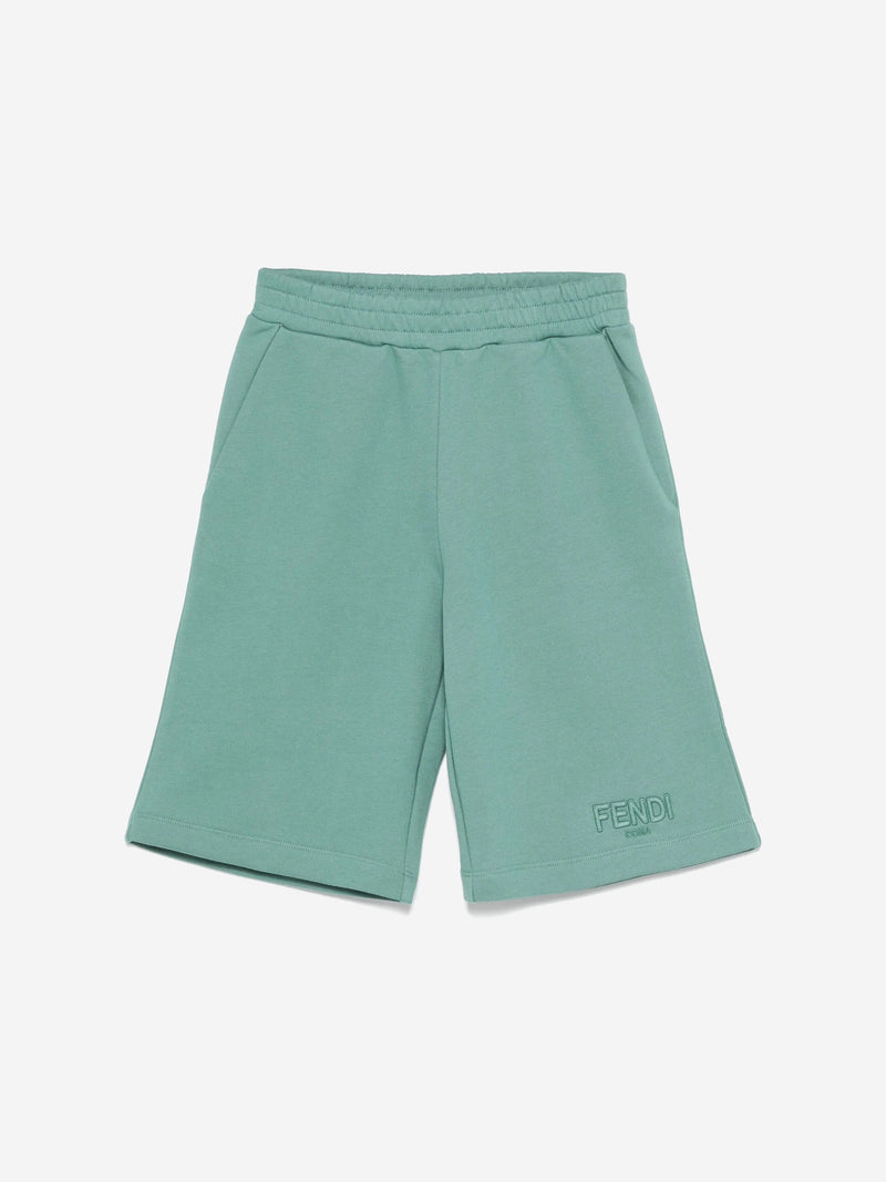 Boys Bermuda Shorts in Green