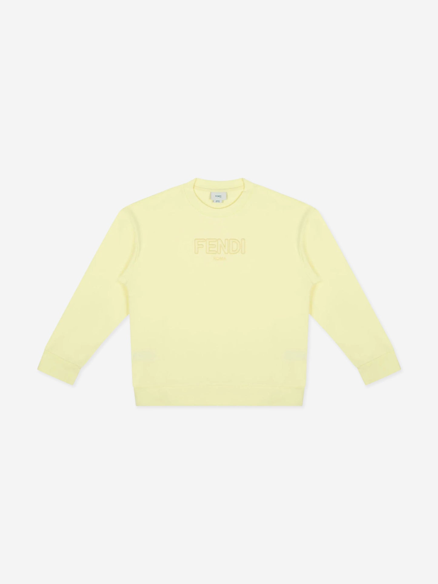 Kids Logo Sweatshirt in Yellow
