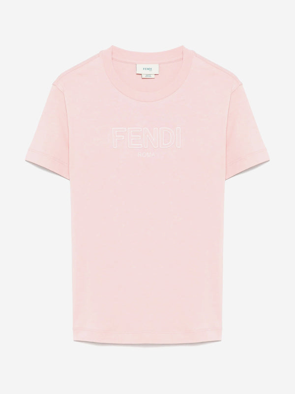 Girls Logo T-Shirt in Pink