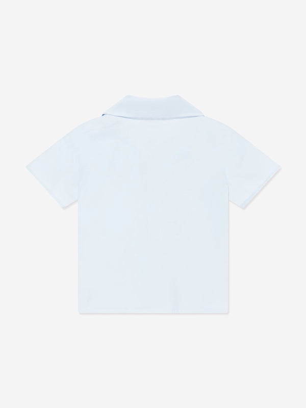 Baby Boys Logo Shirt in Blue