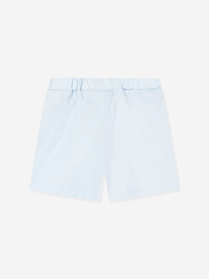 Baby Boys Logo Shorts in Blue