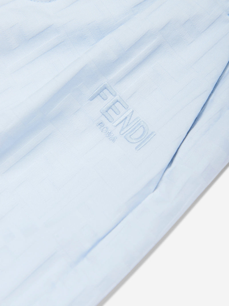 Boys FF Jacquard Shorts in Blue