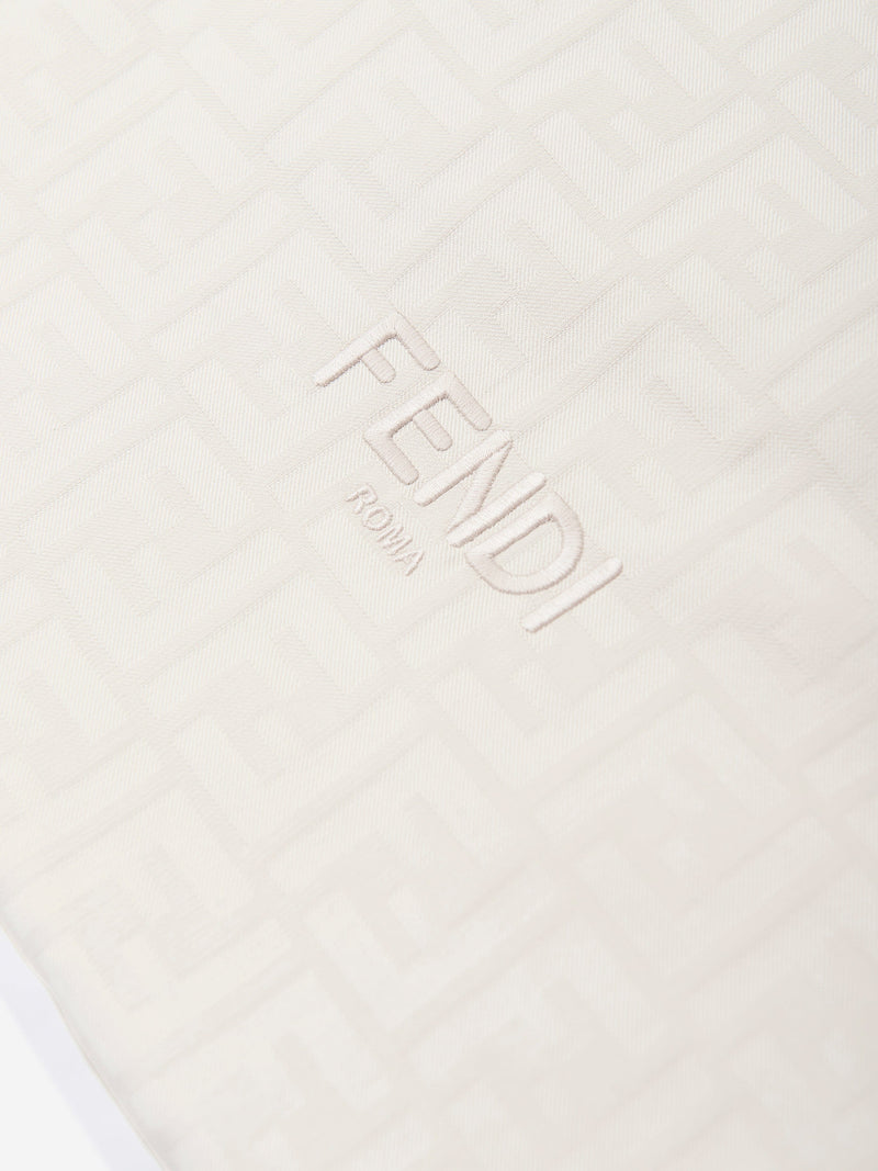 Baby Logo Blanket in Beige (80cm)