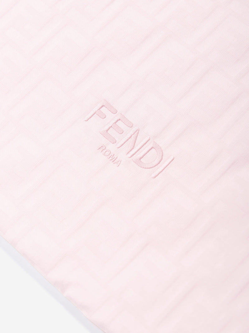 Baby Girls Logo Blanket in Pink (80cm)