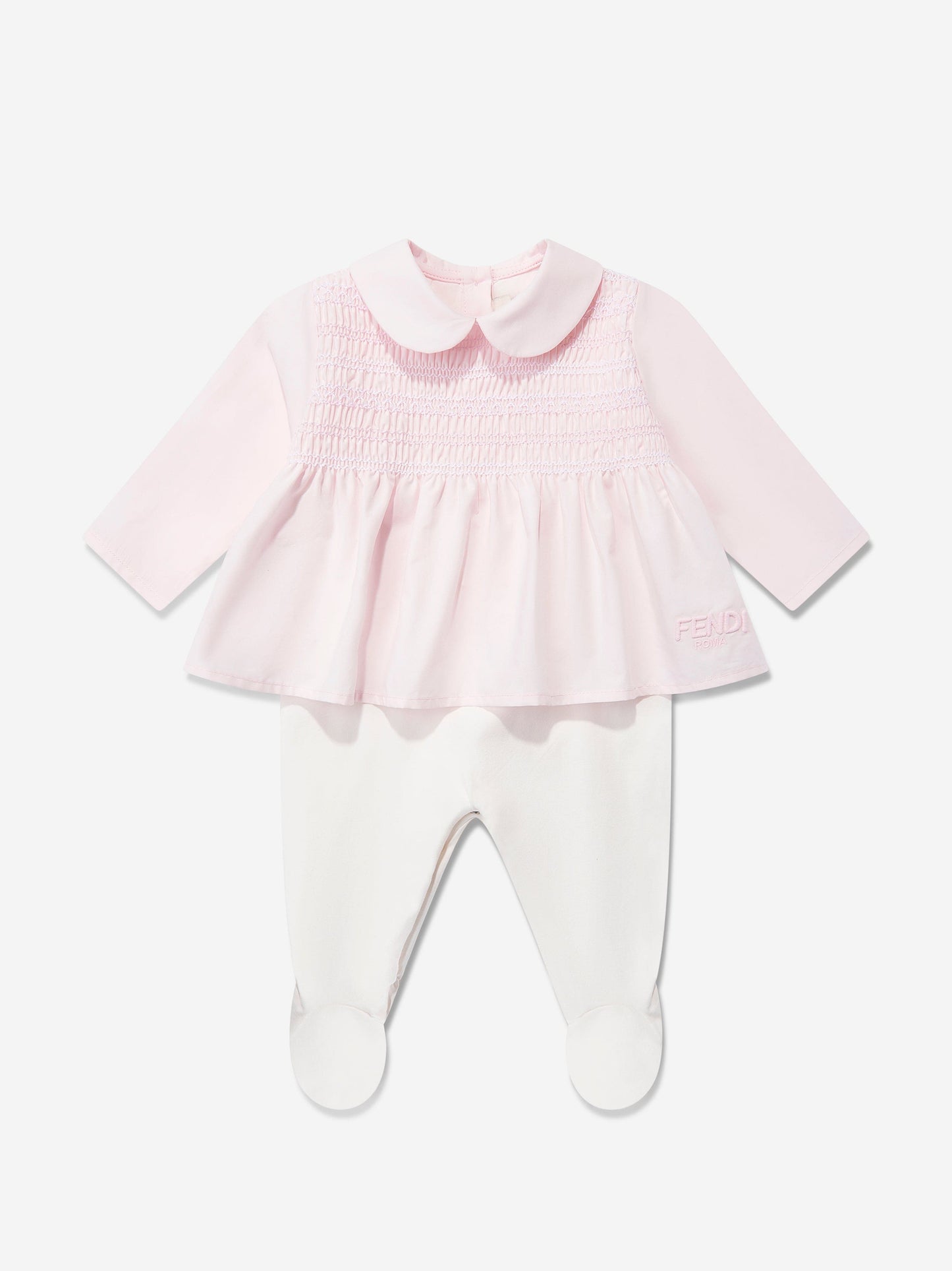 Baby Girls 3 Piece Babygrow Set in Pink