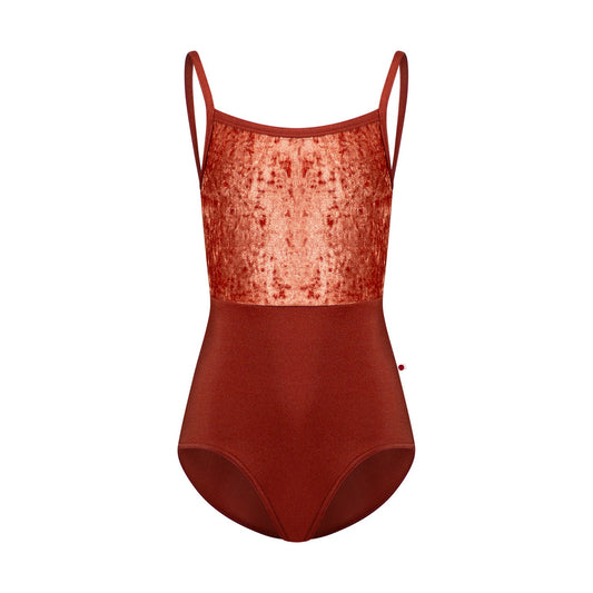 女童深红色"Daniela/N-Bronze/CV-Amaretto/N-Bronze"芭蕾舞连体衣