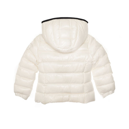 Girls Ivory Hooded 'Bady' Padded Down Jacket