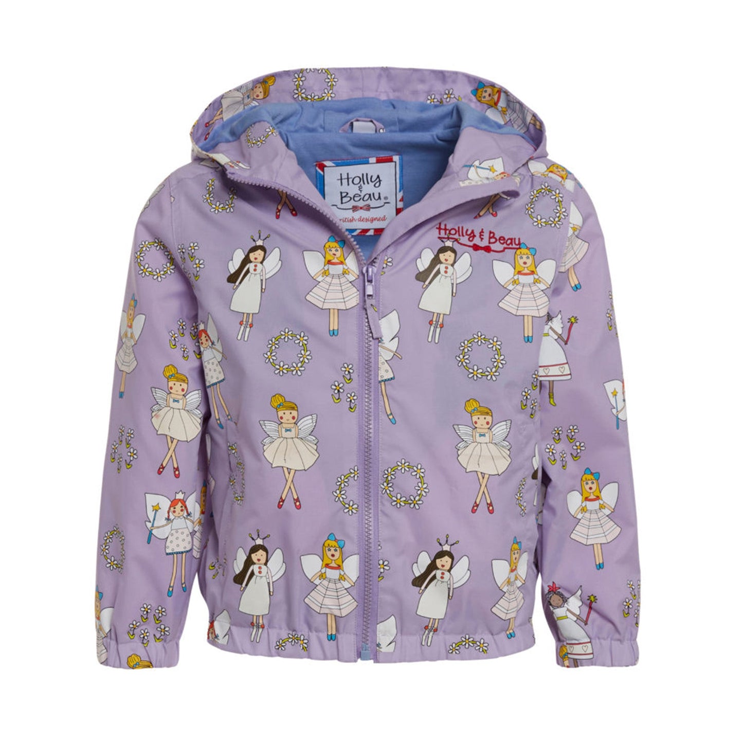 Light Purple Fairy Packaway Raincoat