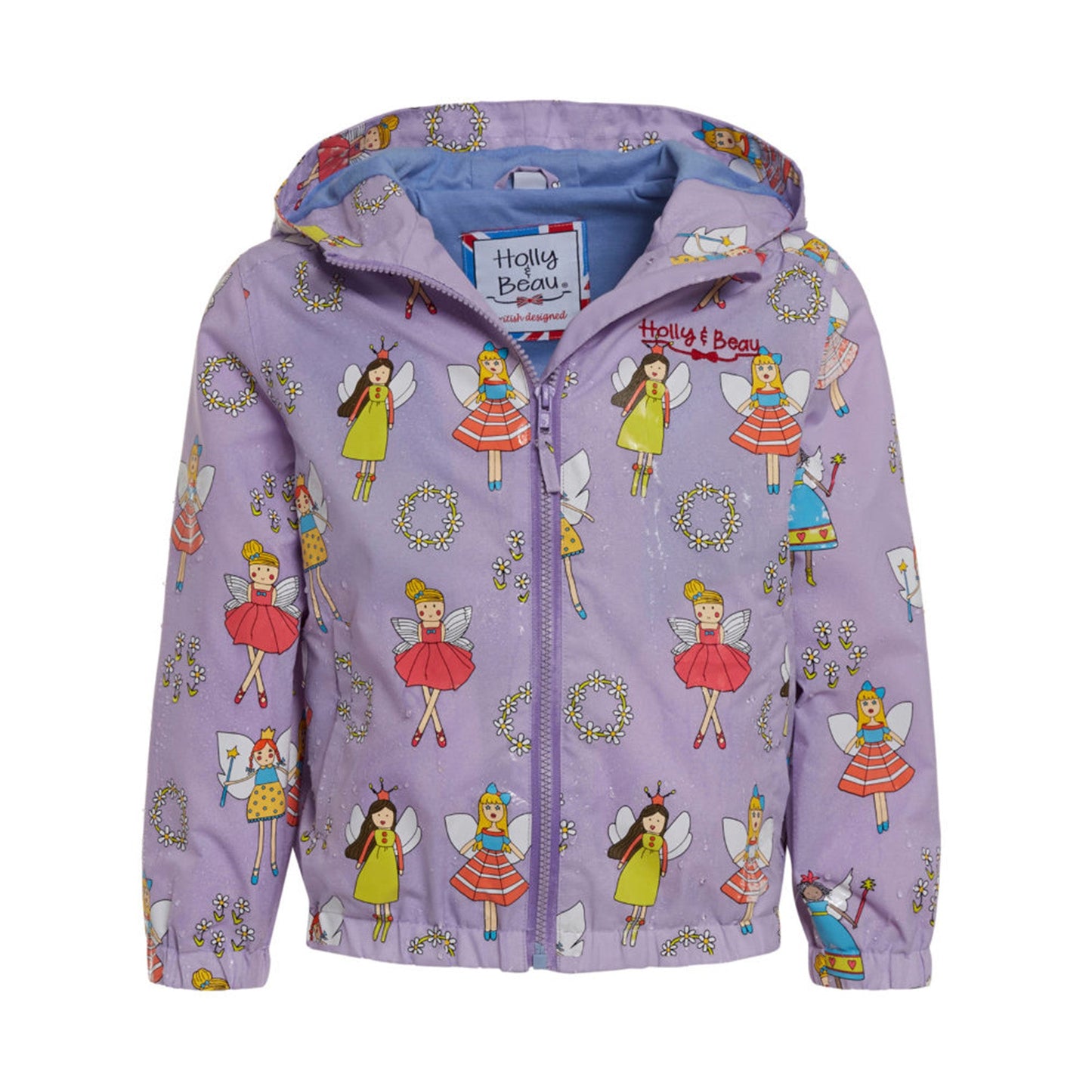 Light Purple Fairy Packaway Raincoat