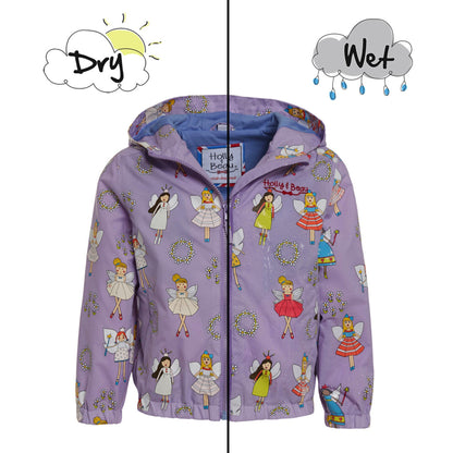 Light Purple Fairy Packaway Raincoat