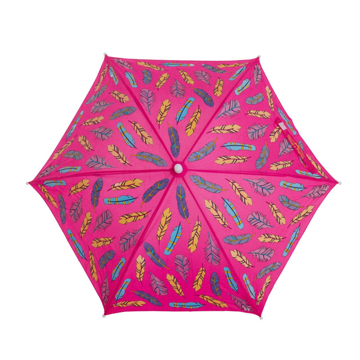 Pink Feather Umbrella