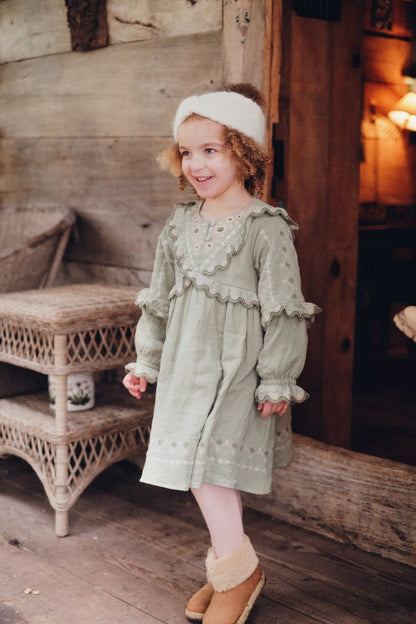 女童粉色棉连裤袜