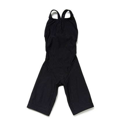 女童黑色五分专业泳衣