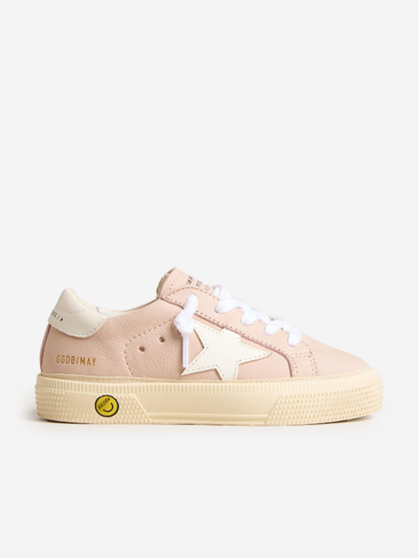 Golden Goose 女童皮革 Star May 运动鞋（粉色）