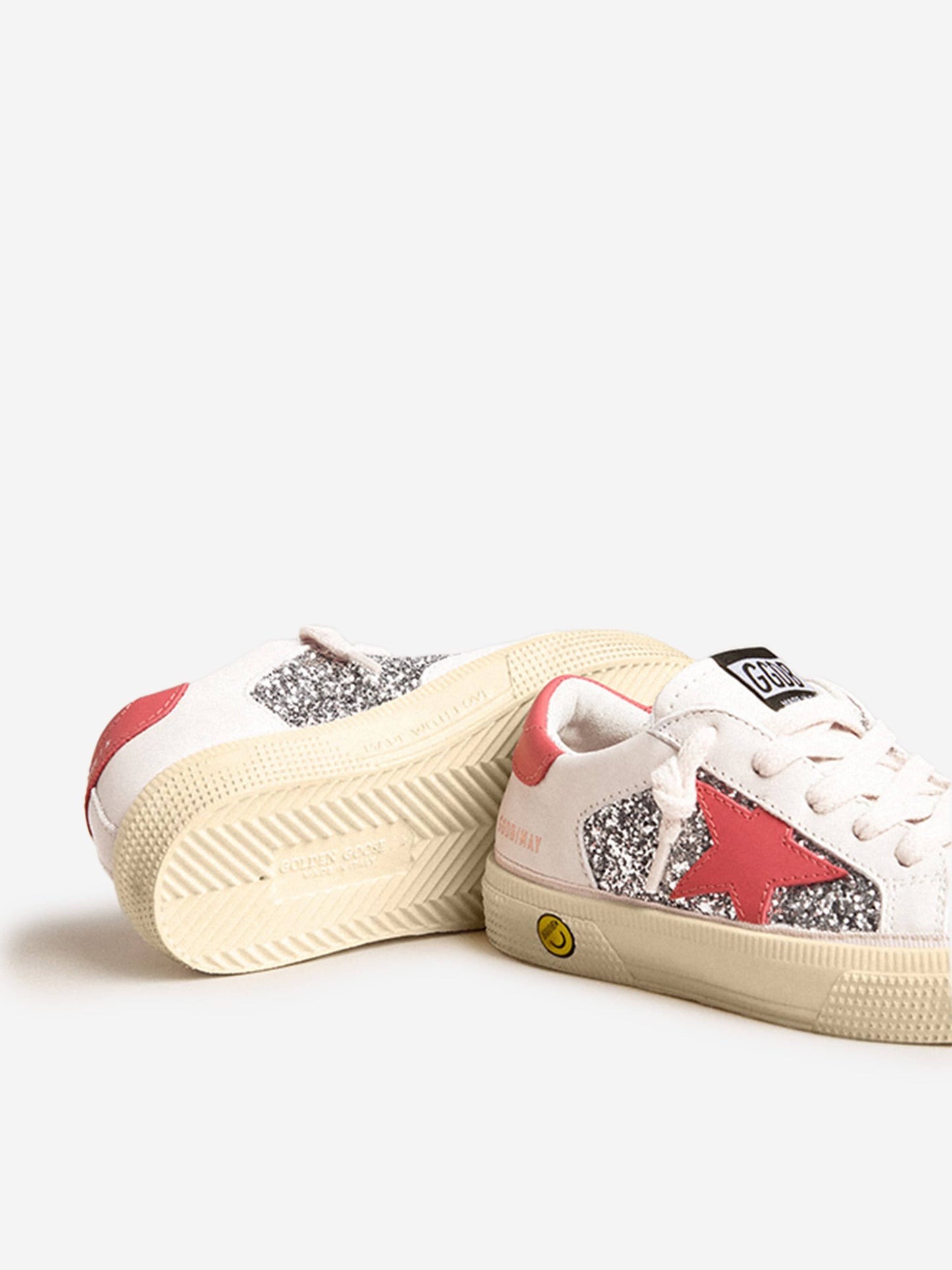 Golden Goose Girls 亮片皮革 Star May 运动鞋（多色）