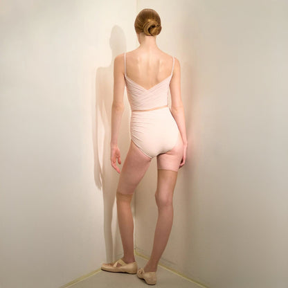 女士珍珠粉"GRÈS"芭蕾舞连体衣(253LE61VD/pearl blush)