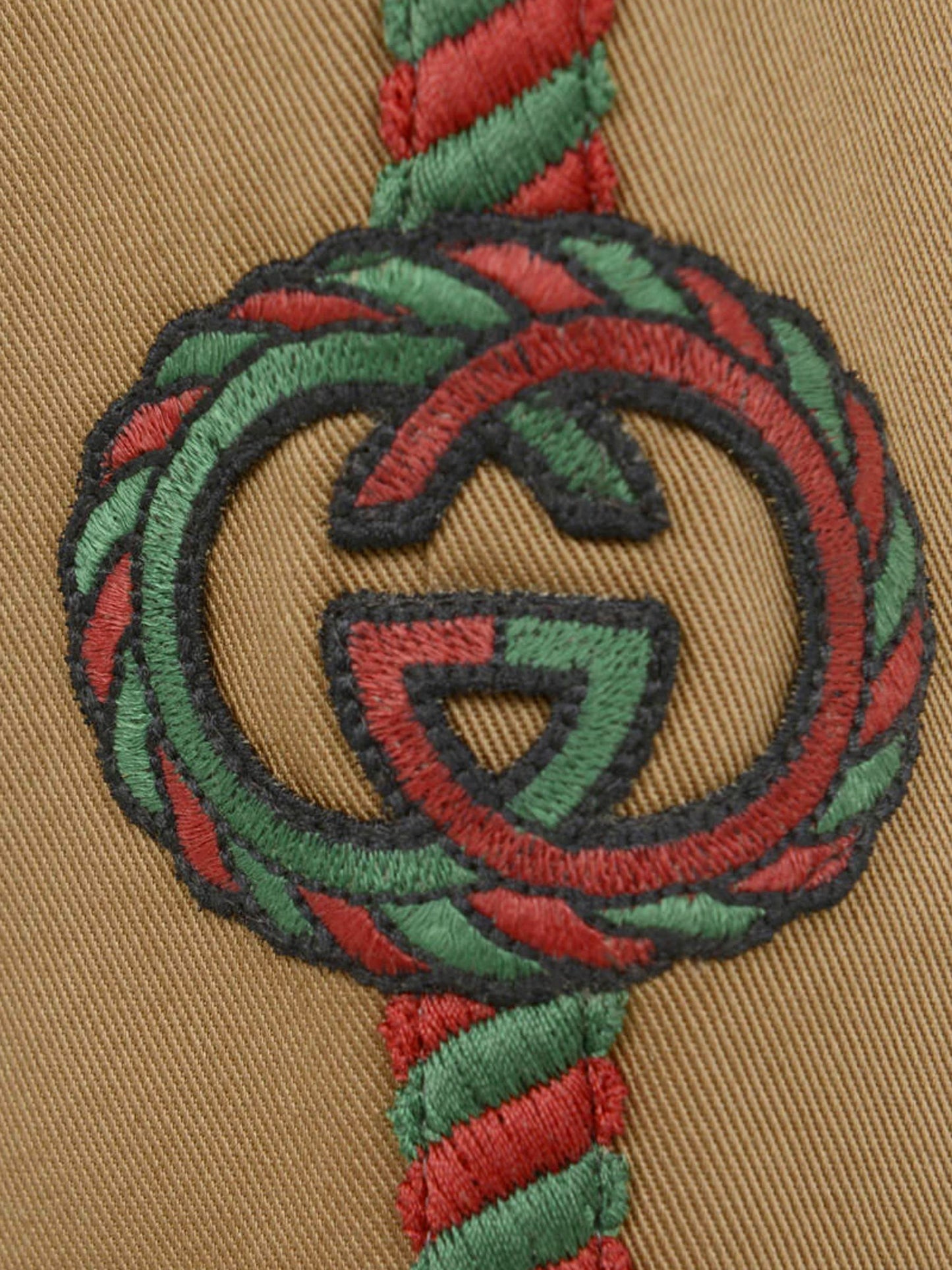 GUCCI 男童米色华达呢长裤