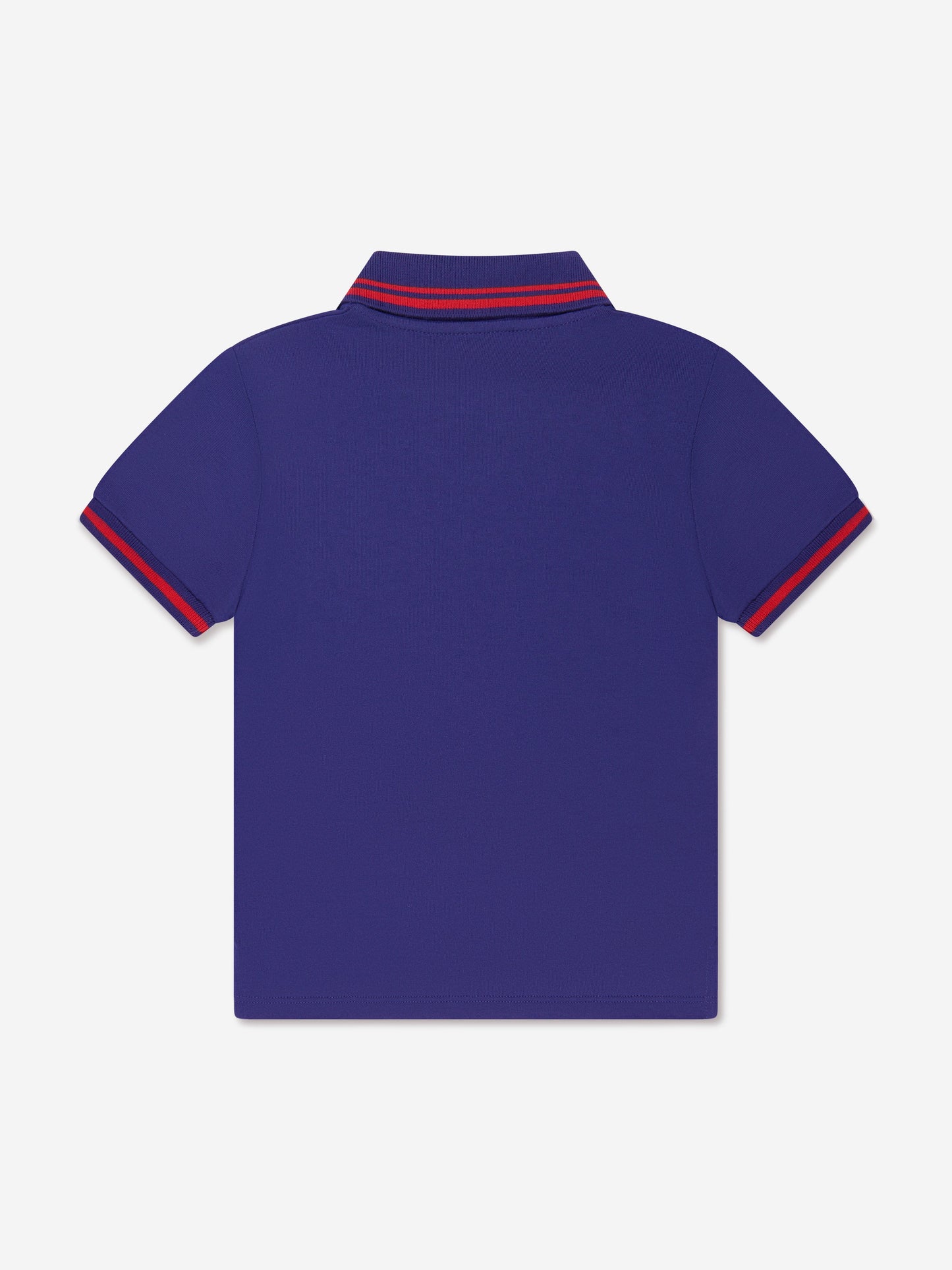 男童海军蓝口袋 Polo 衫