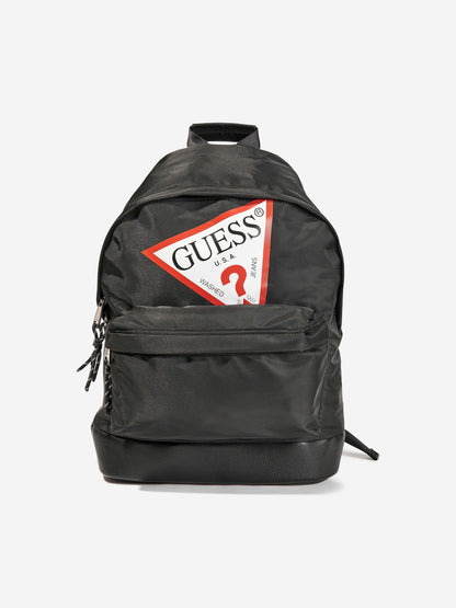 Guess Kids 徽标背包 黑色（40 厘米）