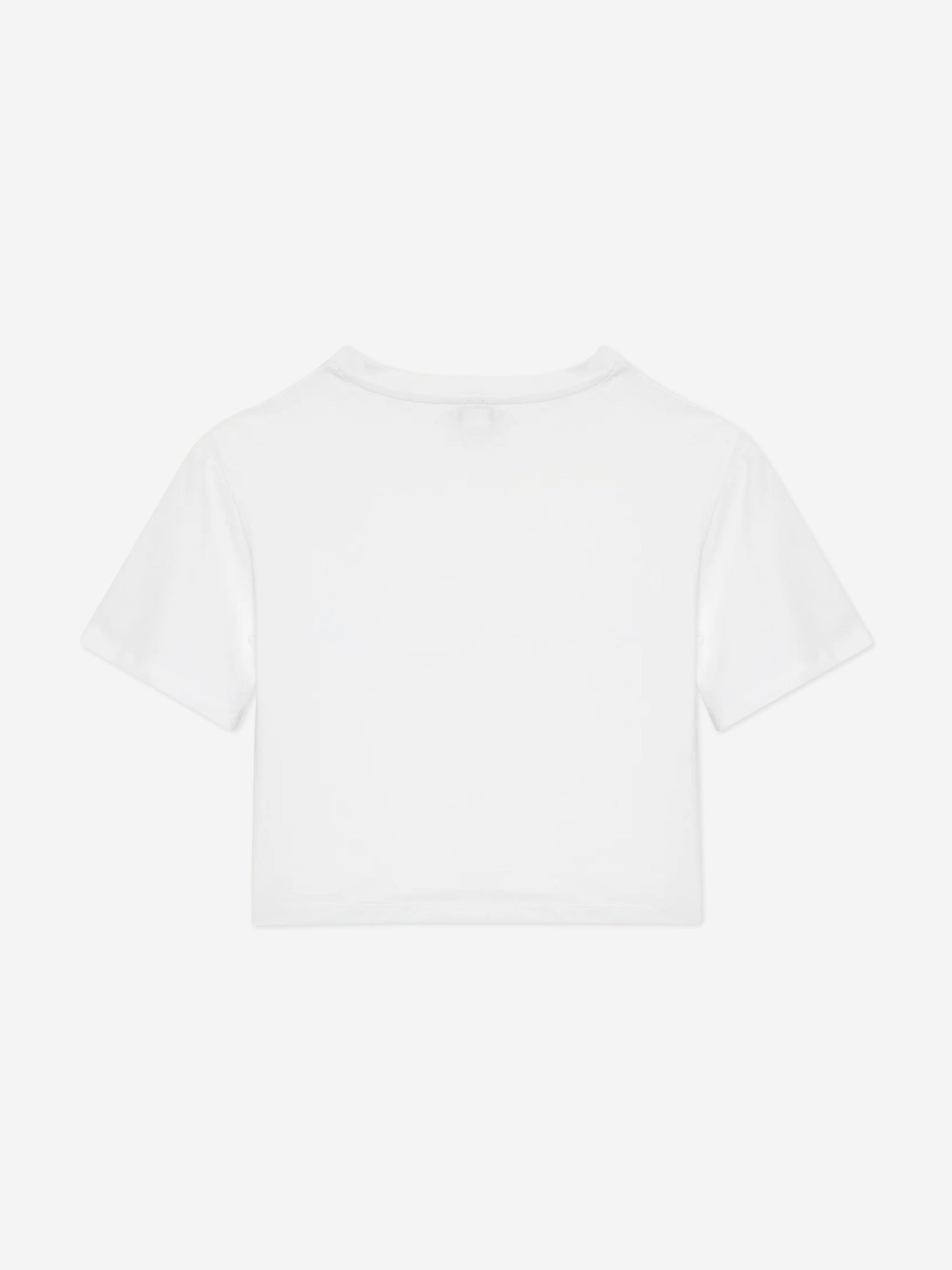 Guess 女童 T 恤和短裙套装（白色）