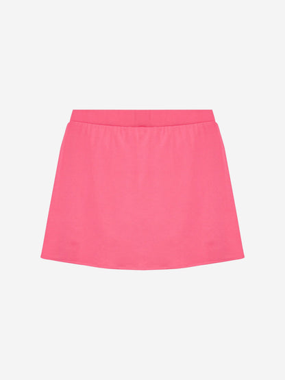 Guess 女童 T 恤和短裙套装（白色）