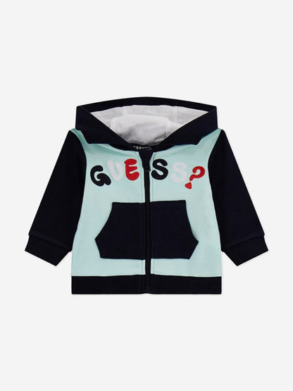 Guess 男婴三件套运动服套装（海军蓝）