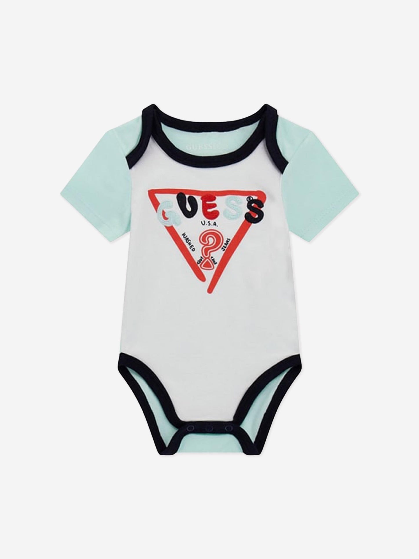 Guess 男婴三件套运动服套装（海军蓝）