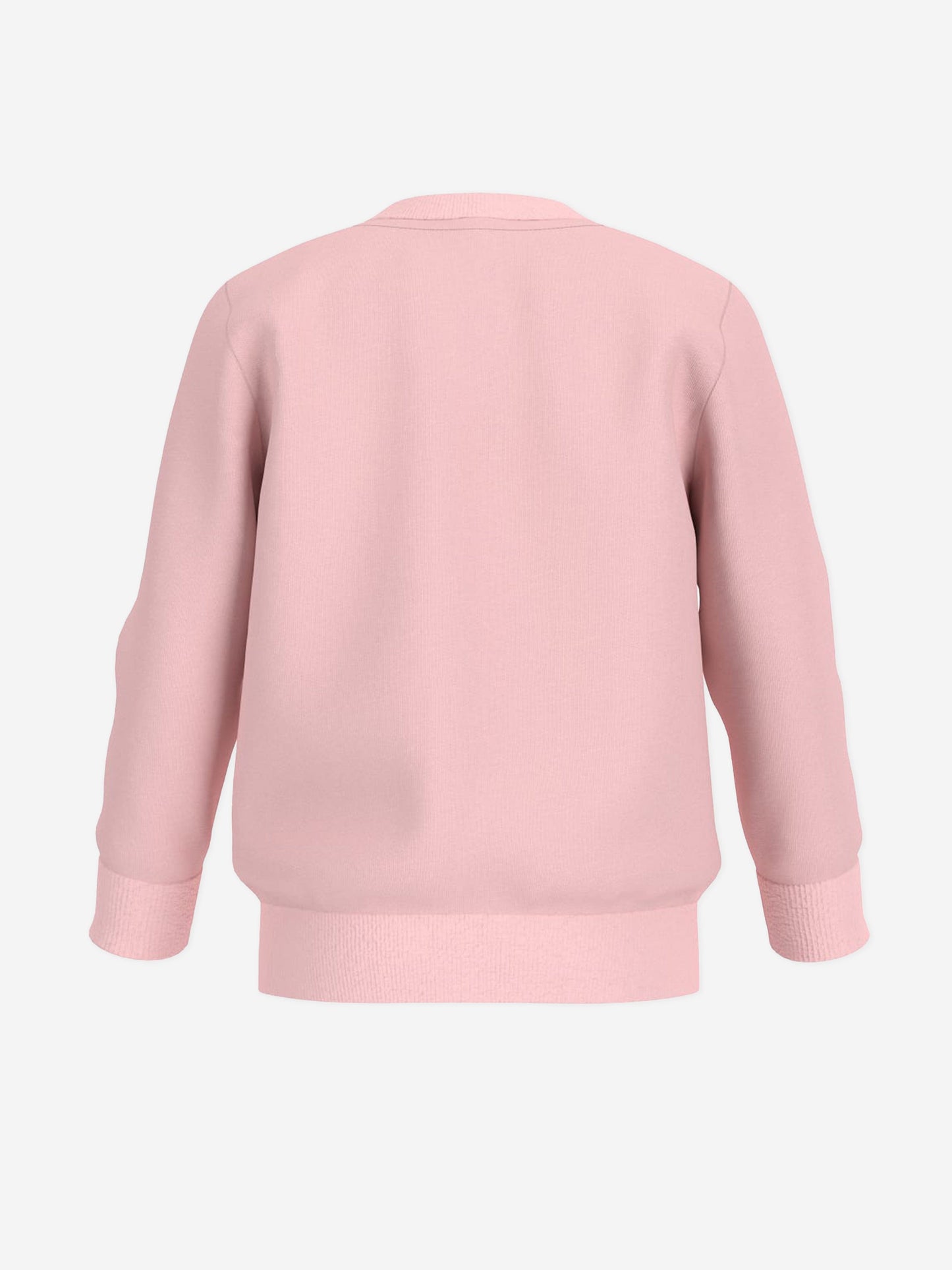 Guess Girls 粉色泰迪熊徽标运动衫