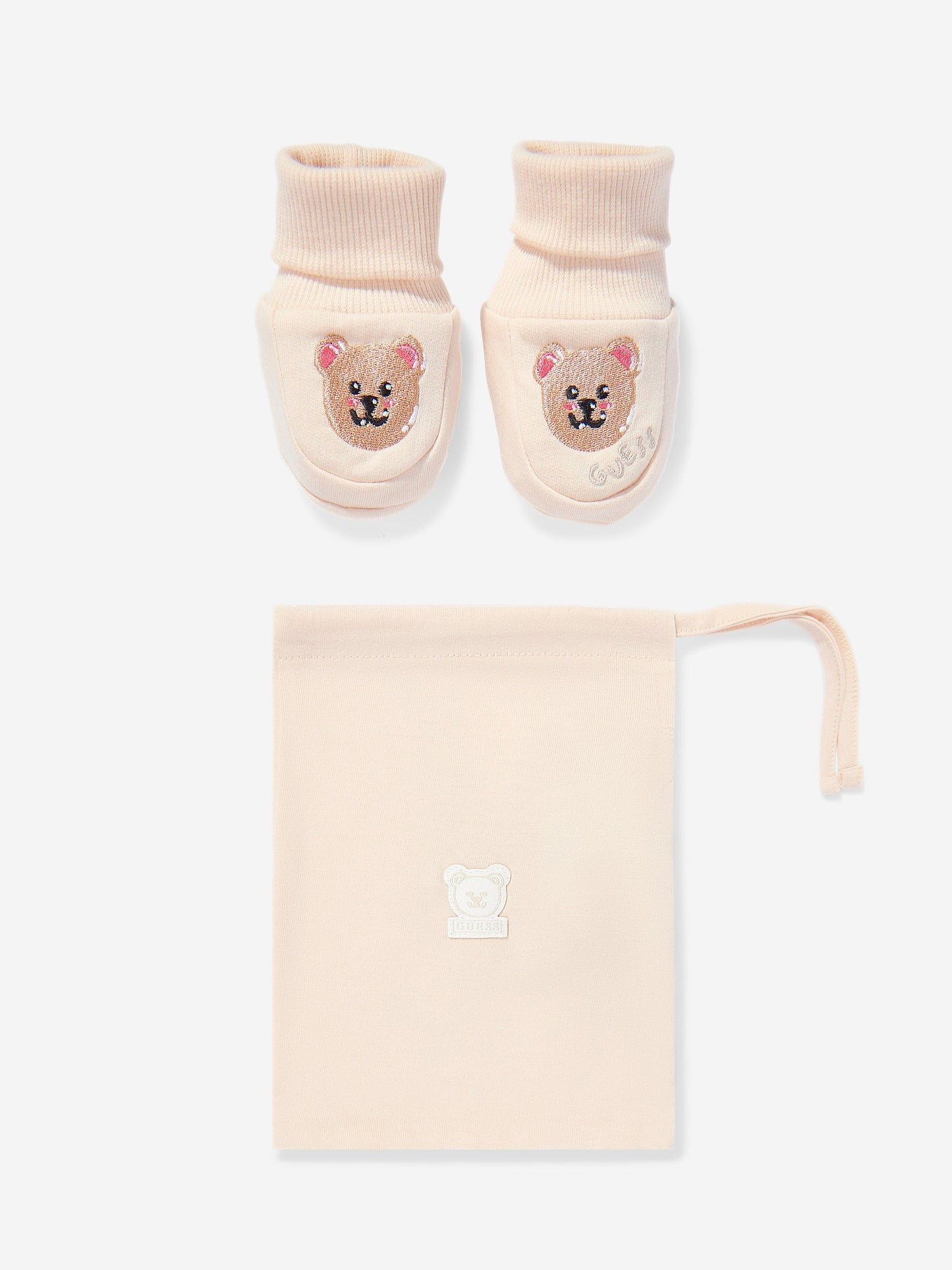 米色 Guess Baby 泰迪熊短靴