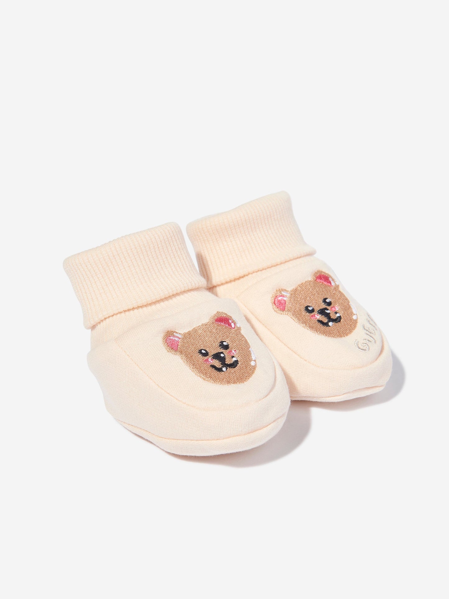 米色 Guess Baby 泰迪熊短靴