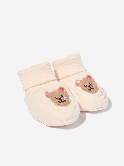 米色 Guess Baby 泰迪熊短靴
