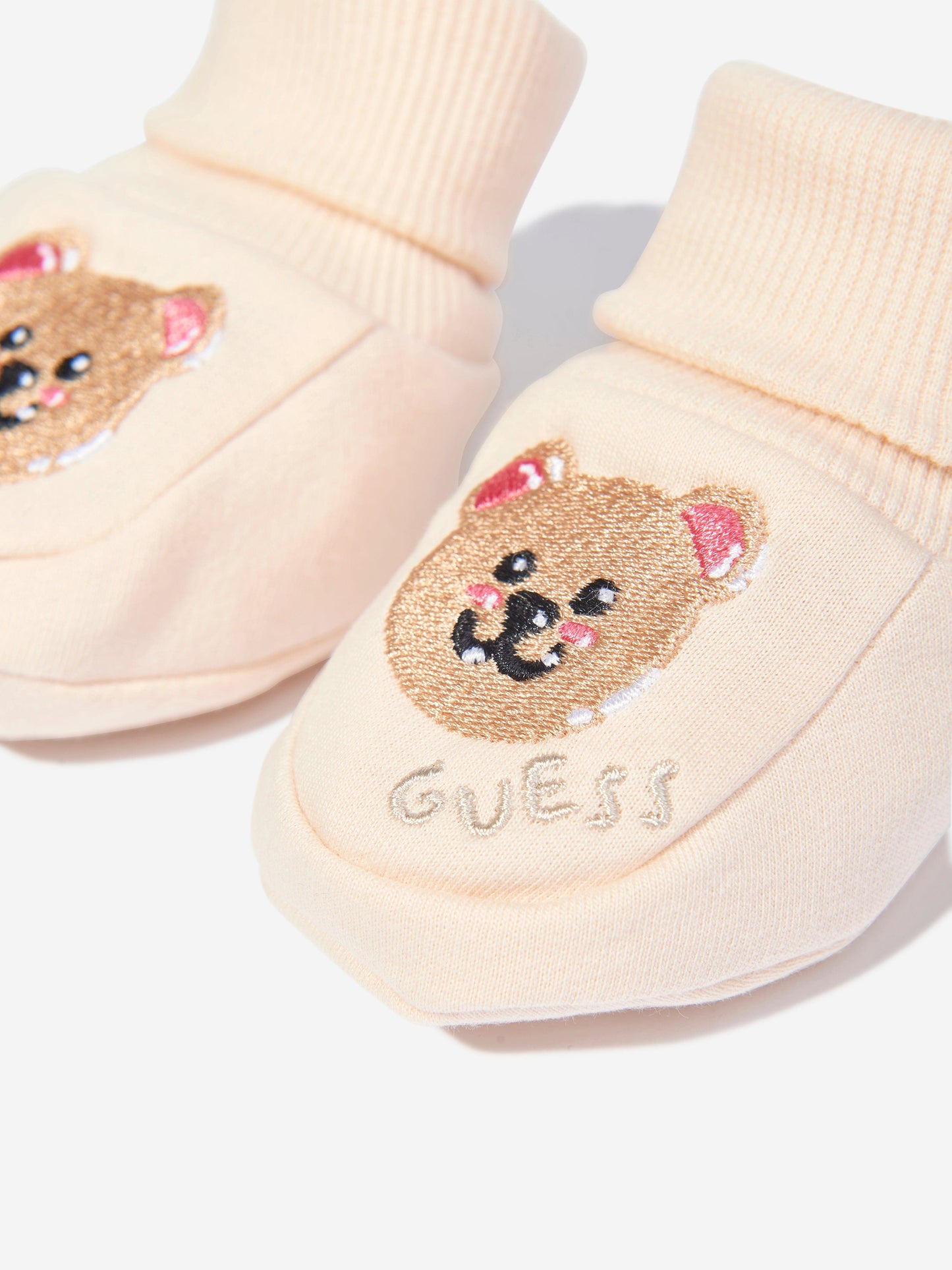 米色 Guess Baby 泰迪熊短靴