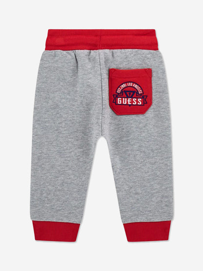 Guess 男婴红色徽标运动服