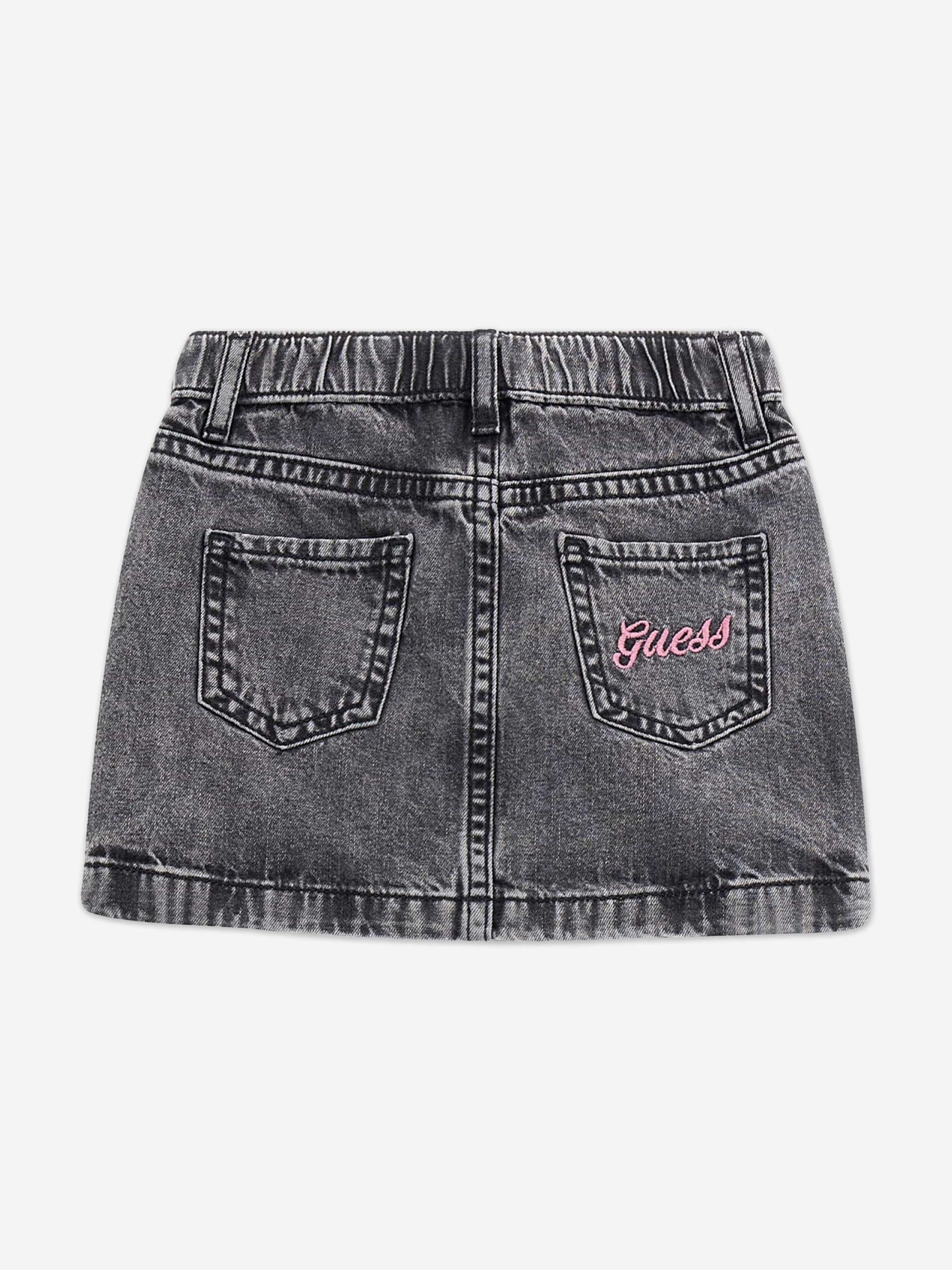 Guess 女童牛仔半身裙（灰色）