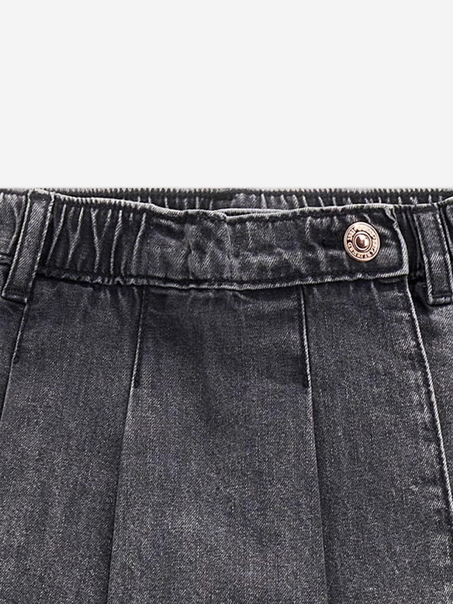 Guess 女童牛仔半身裙（灰色）