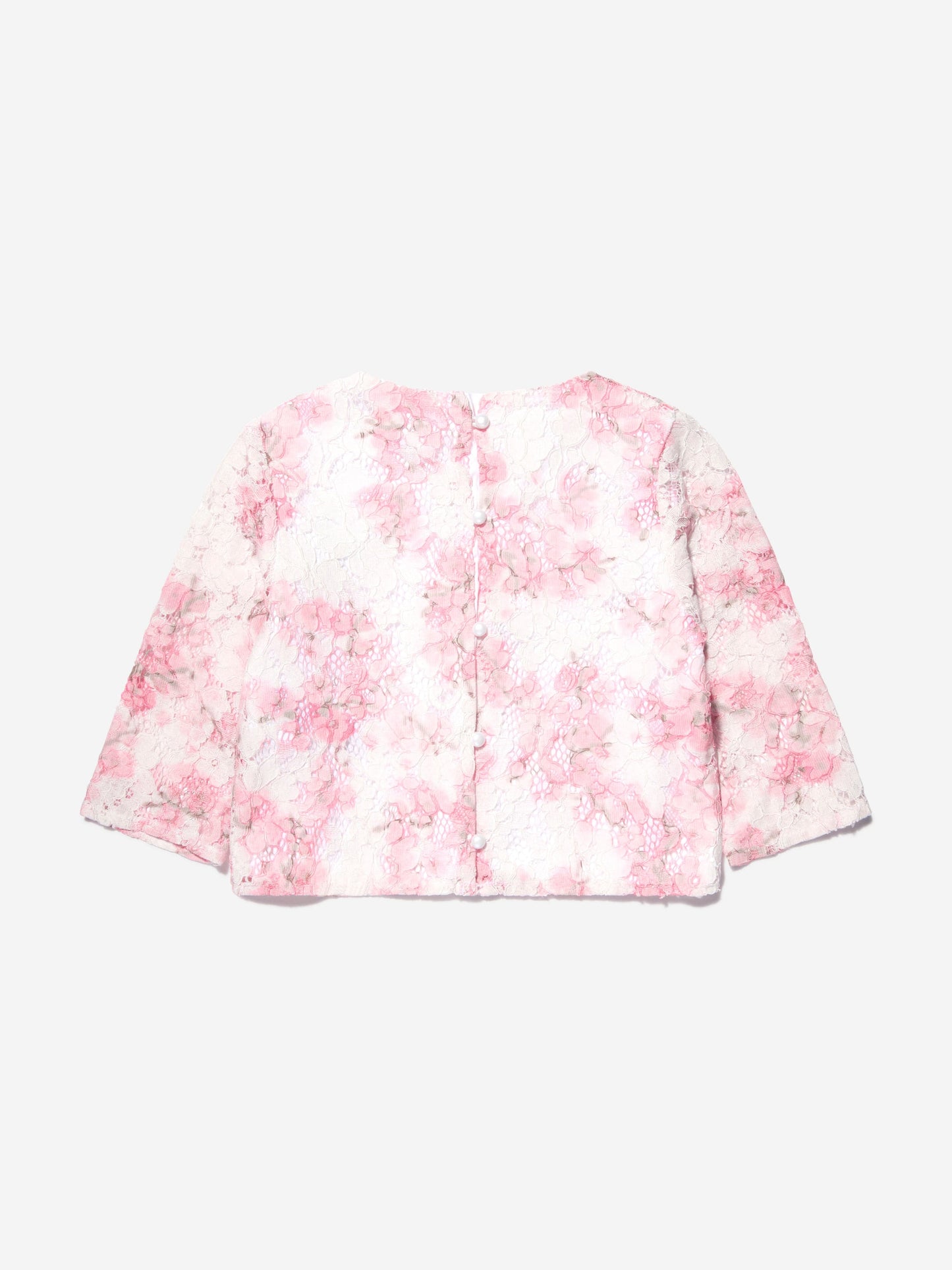 Guess Girls 白色樱花蕾丝衬衫