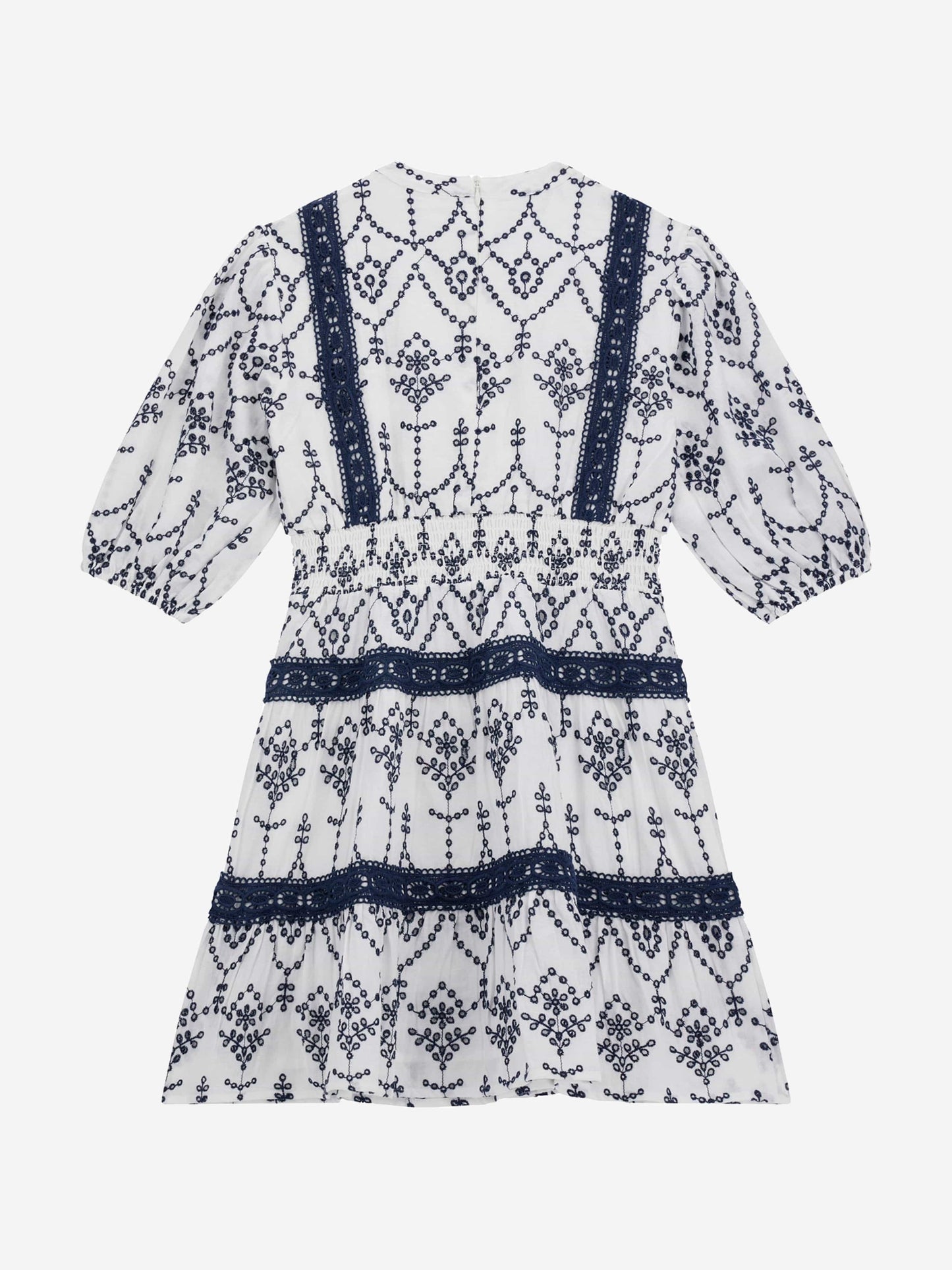 Guess 女童 Sangallo 白色连衣裙