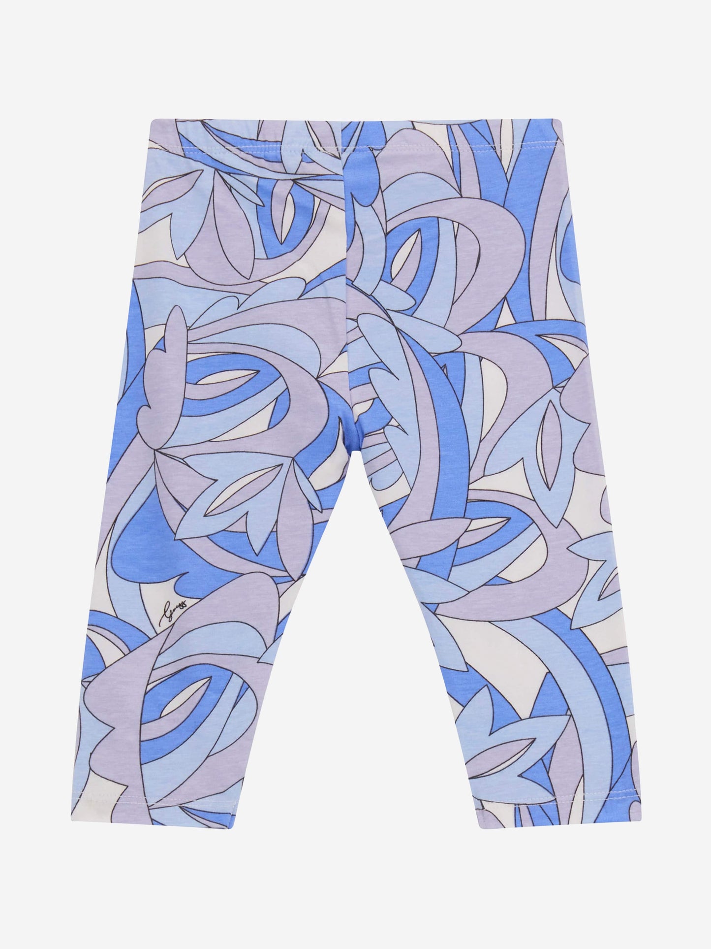 Guess Girls 抽象蓝色紧身裤