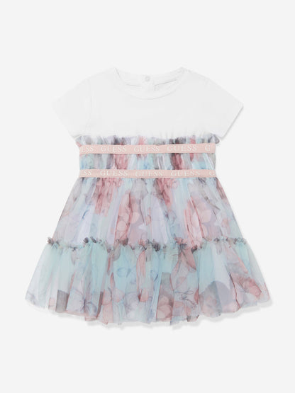 Baby Girls Butterfly Dress in Blue