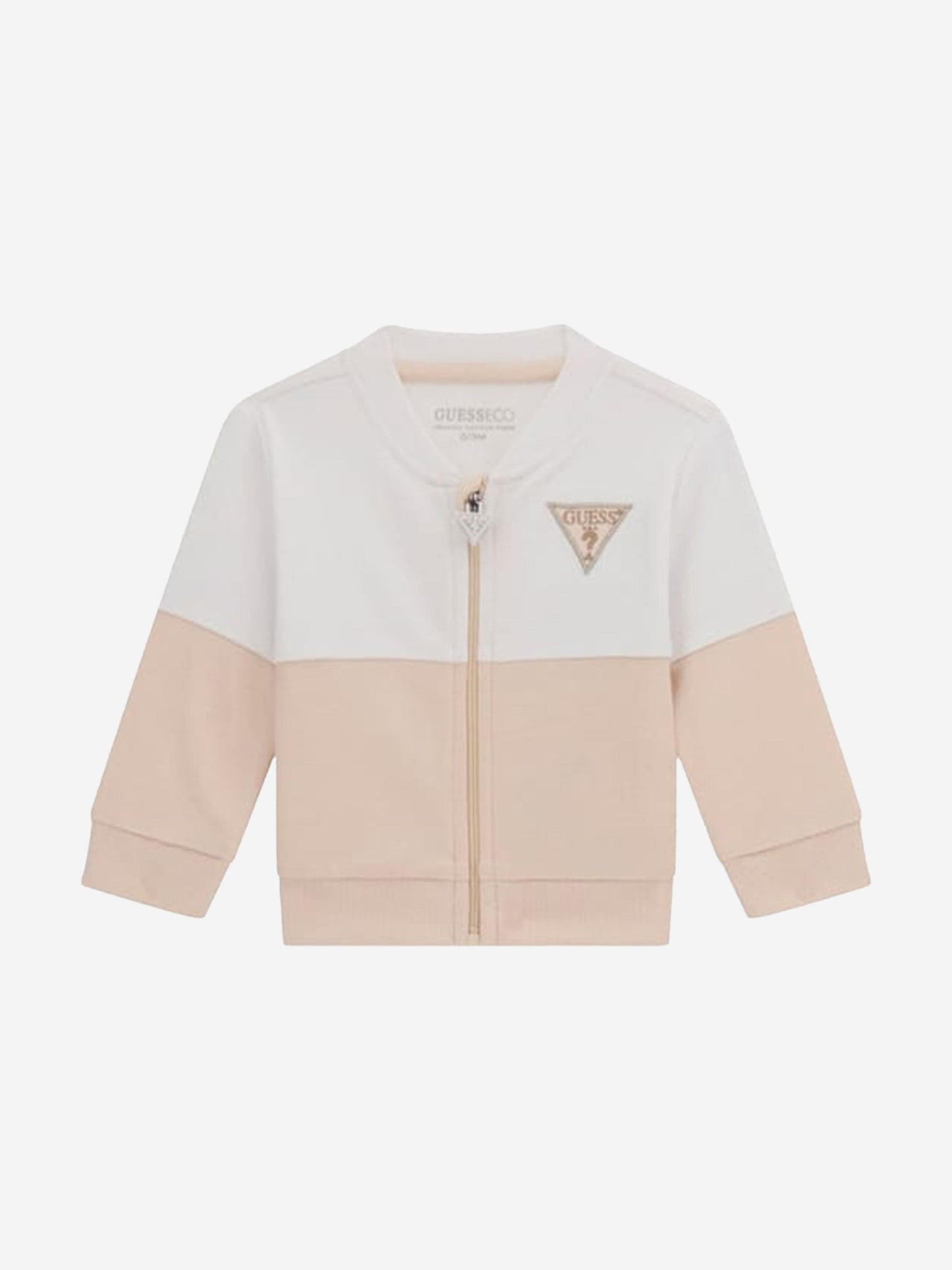 Baby 3 Piece Tracksuit Set in Beige