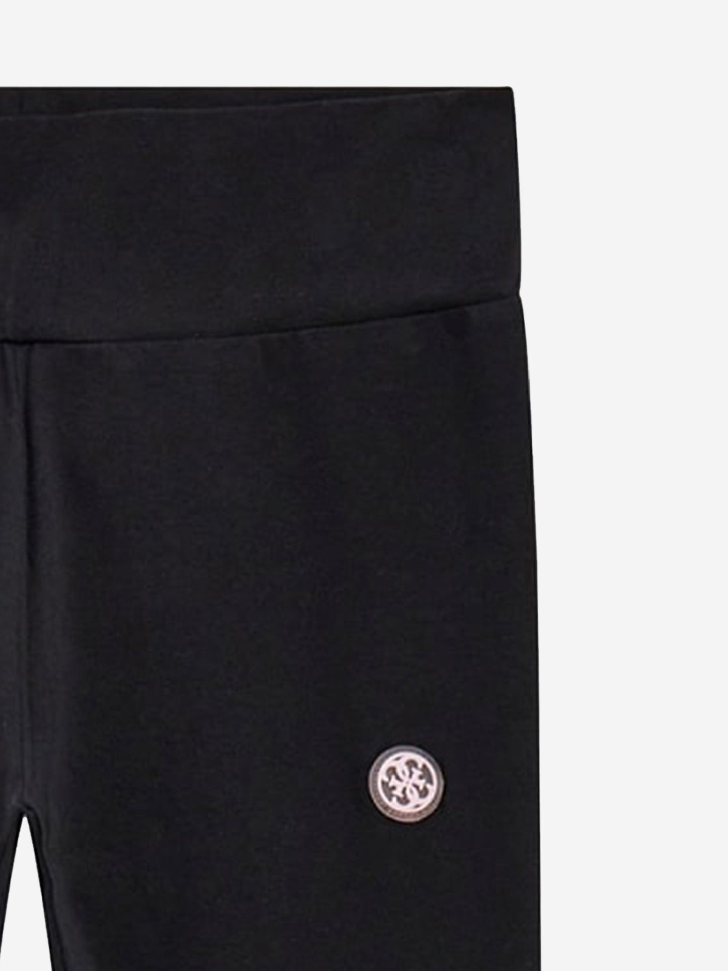 Girls Logo Leggings in Black
